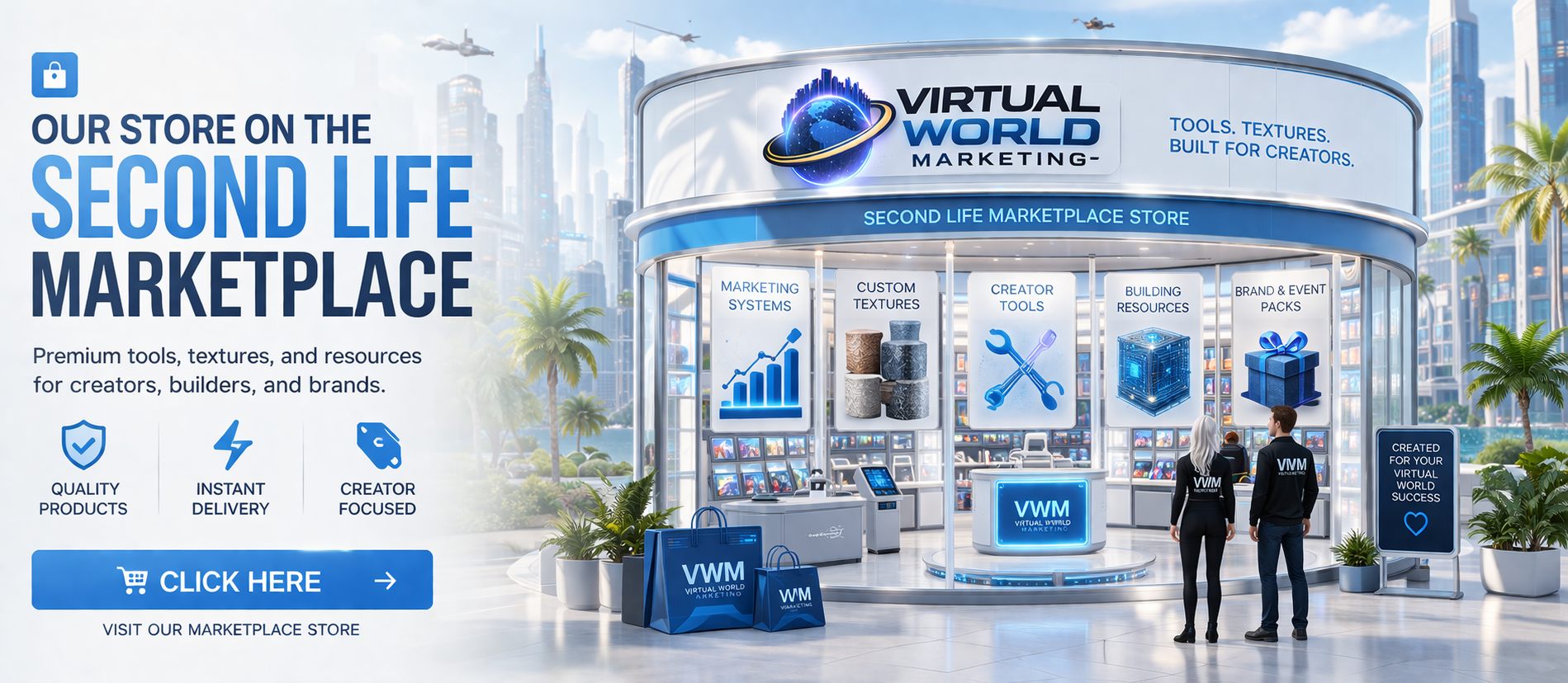 Virtual World Marketing Second Life Marketplace